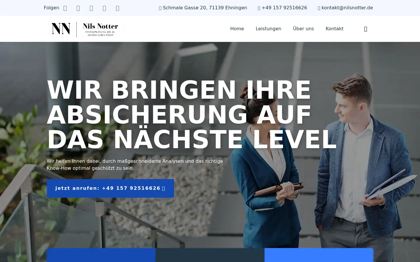 Screenshot of nilsnotter.de