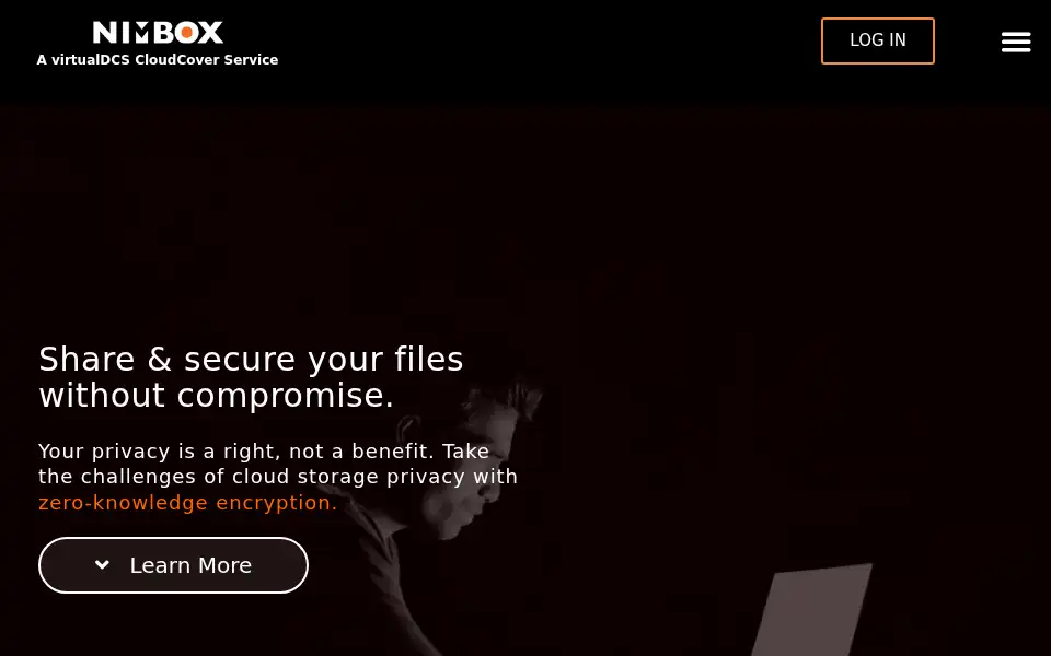 Screenshot of nimbox.co.uk