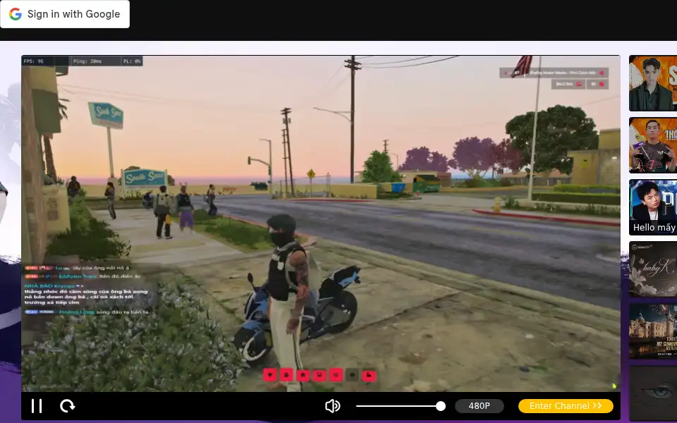 Screenshot of nimo.tv