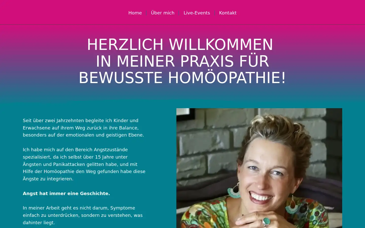 Screenshot of nina-egermann.de