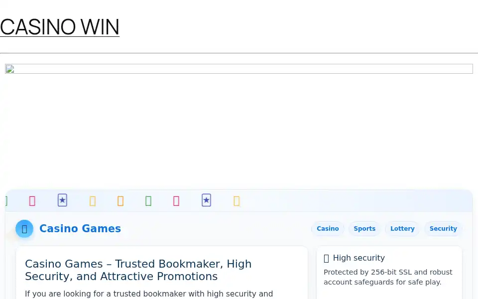 Screenshot of ninewin.casino