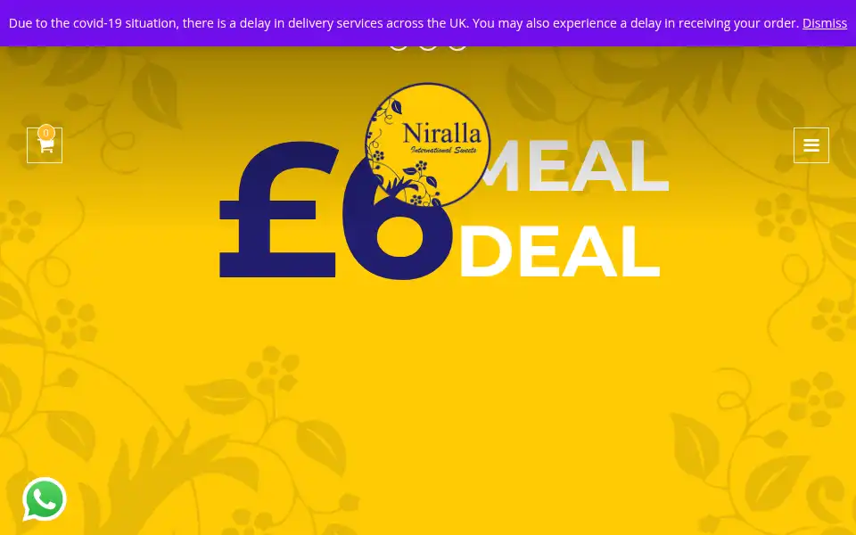Screenshot of niralla.co.uk