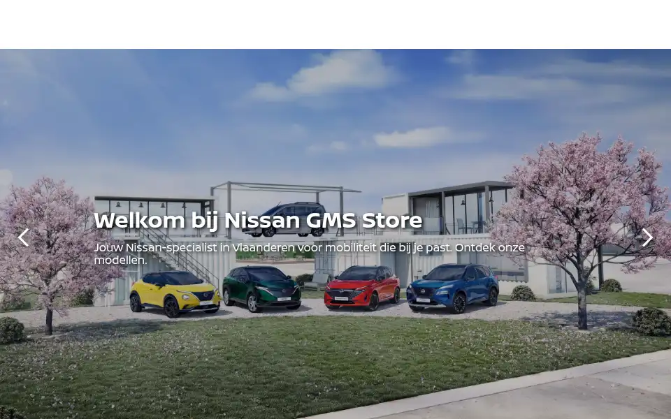Screenshot of nissan-beerens.be