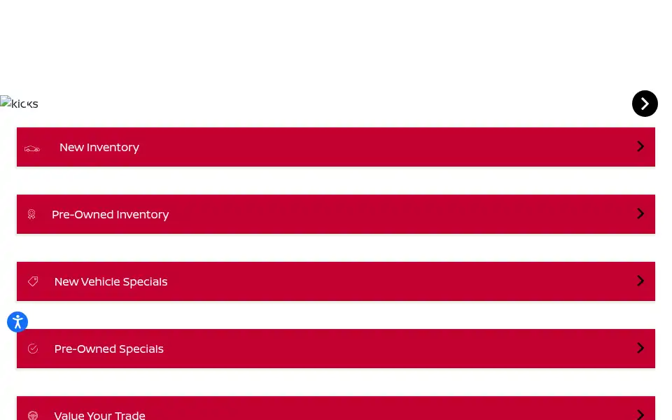 Screenshot of nissanofwestbury.com