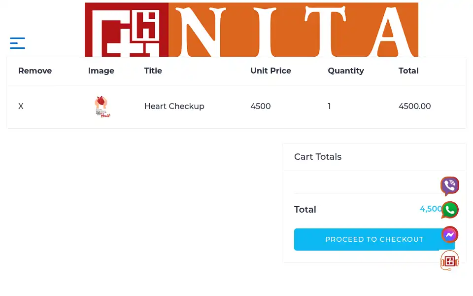 Screenshot of nitapolyclinic.com.np