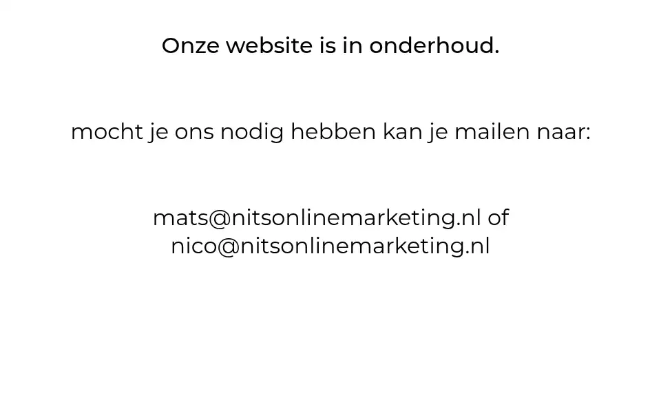 Screenshot of nitsonlinemarketing.nl