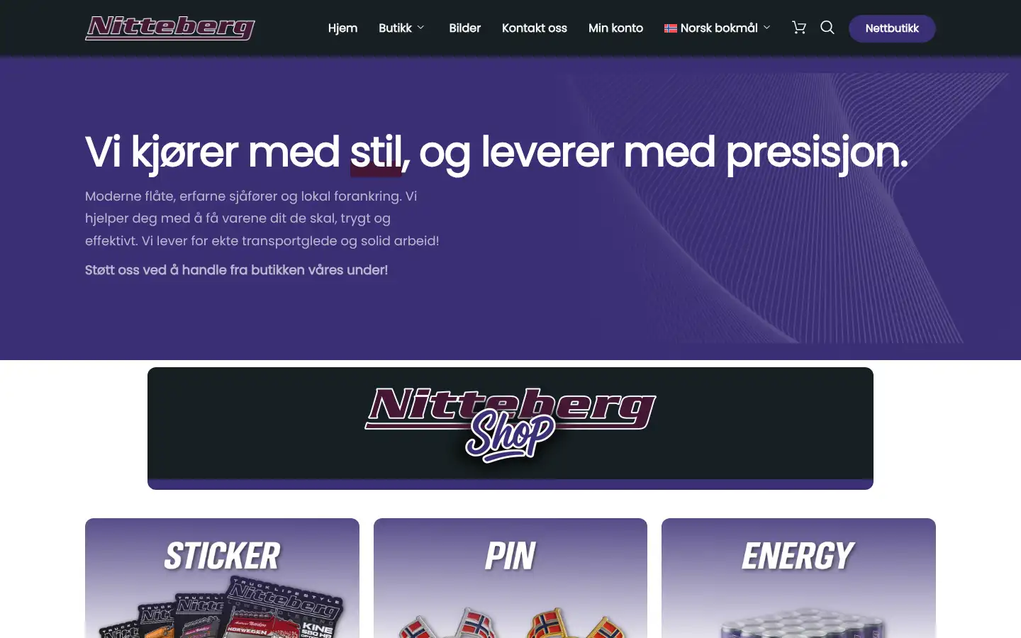Screenshot of nitteberg.as