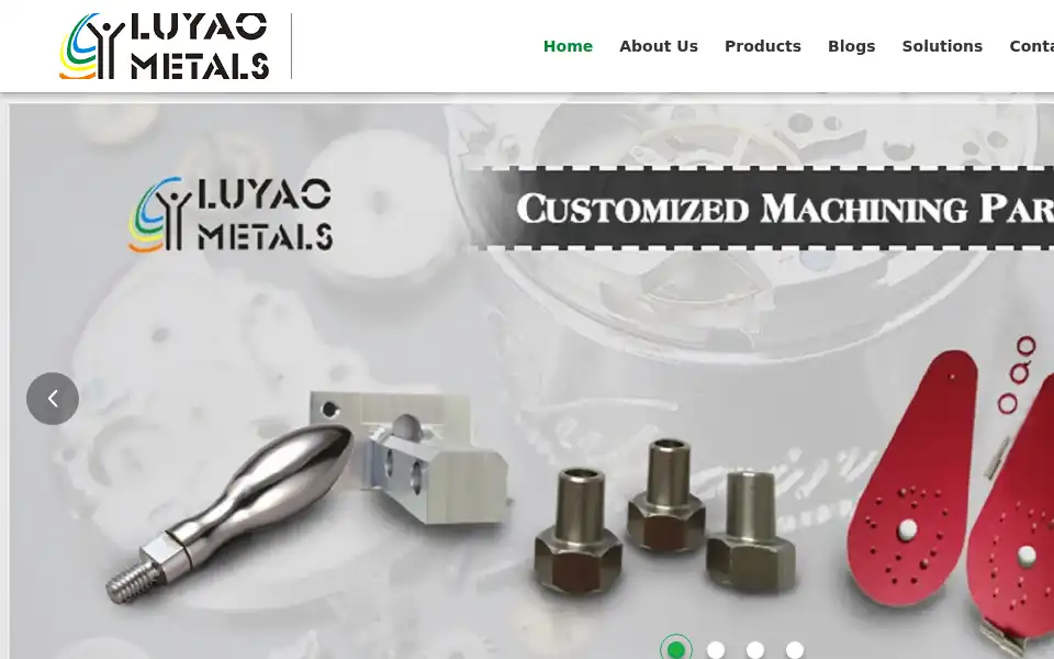 Screenshot of njlymachining.com