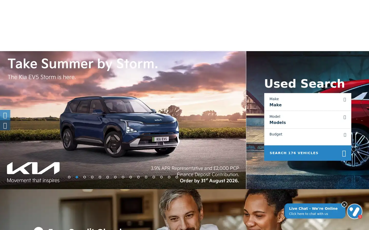 Screenshot of nkmotors.com