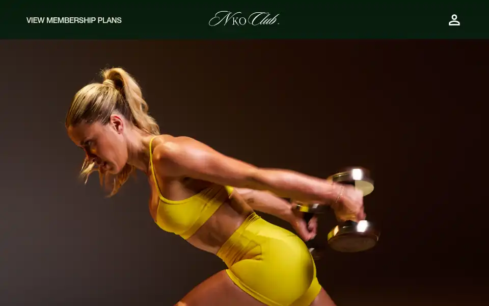 Screenshot of nkoclub.com