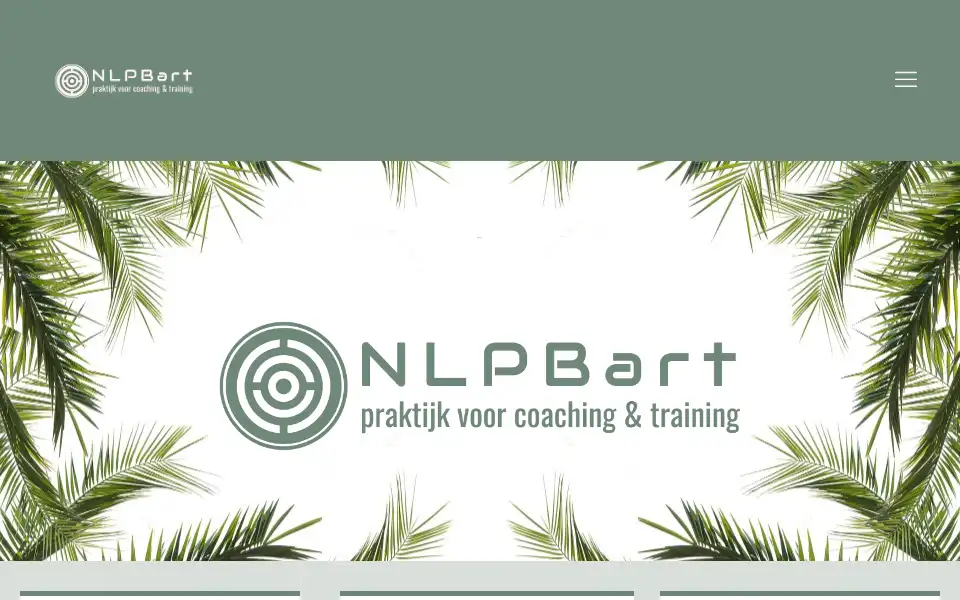 Screenshot of nlpbart.nl