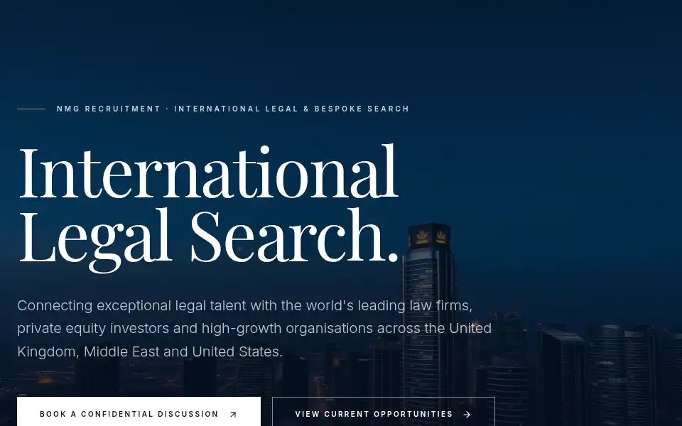 Screenshot of nmgrecruitment.co.uk
