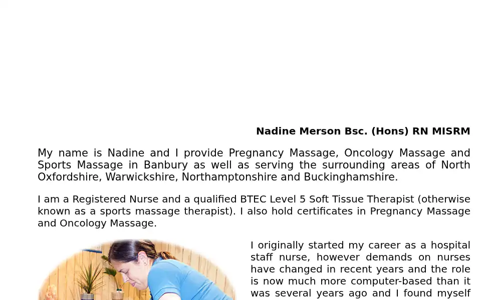 Screenshot of nmsofttissue.co.uk