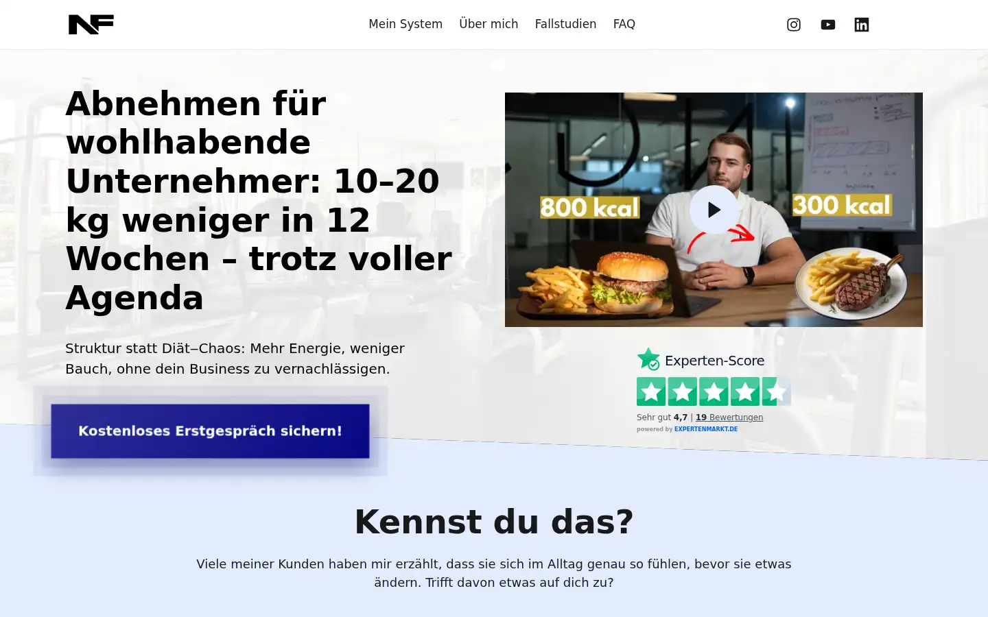 Screenshot of noahfortmeier.de