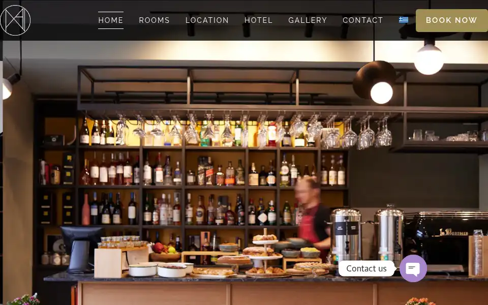 Screenshot of noahotel.gr