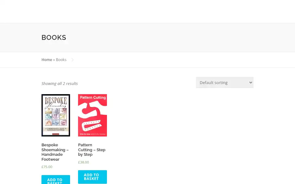 Screenshot of noblefootwear.com