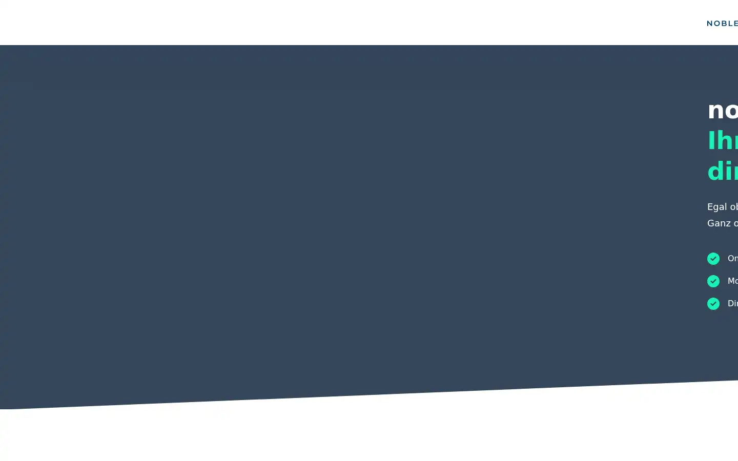 Screenshot of nobleglass.de