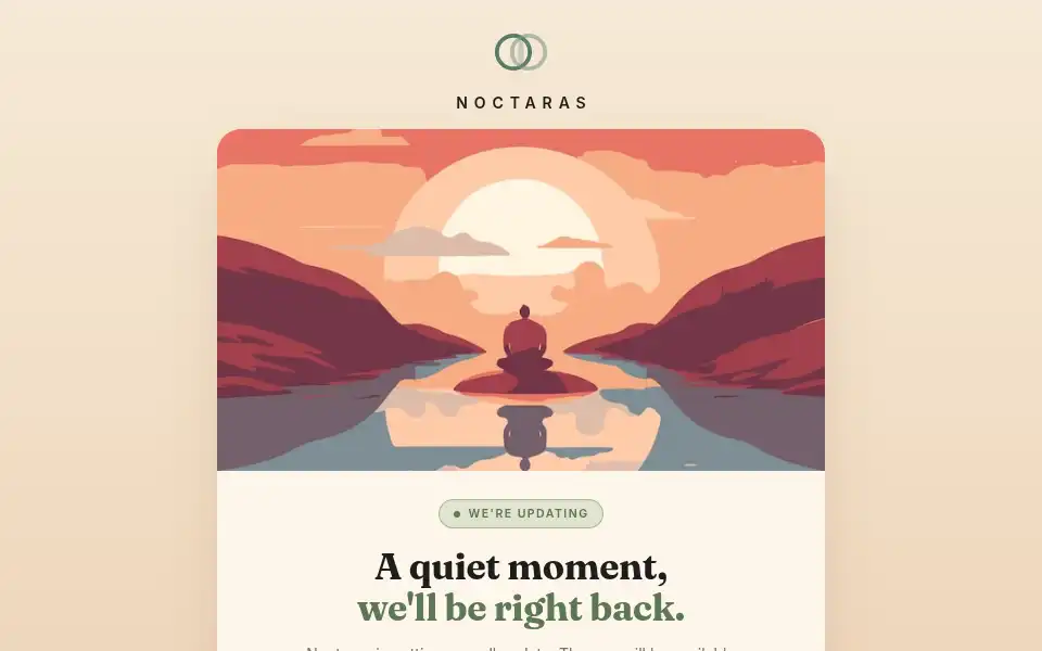 Screenshot of noctaras.com