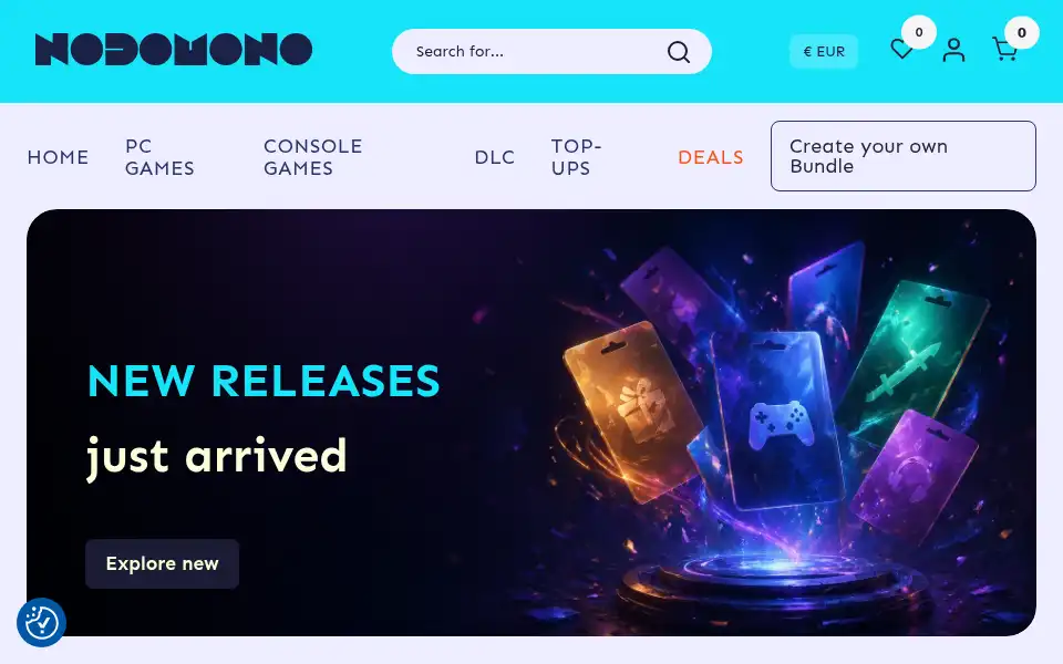Screenshot of nodomono.com