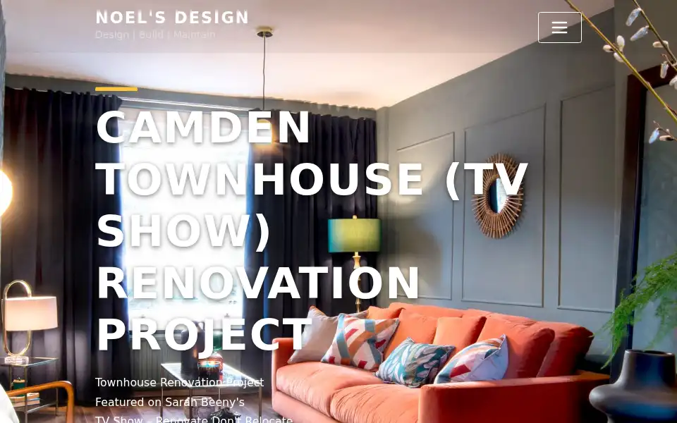 Screenshot of noelsdesign.co.uk
