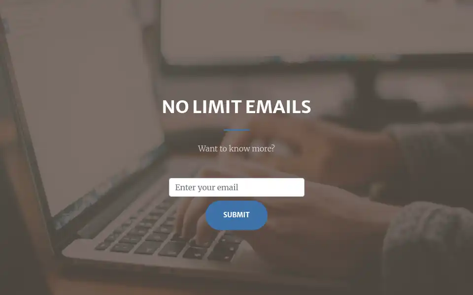 Screenshot of nolimitemails.com