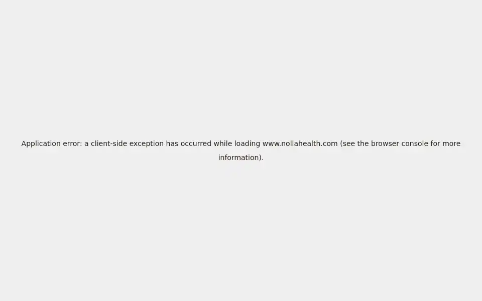 Screenshot of nollahealth.com