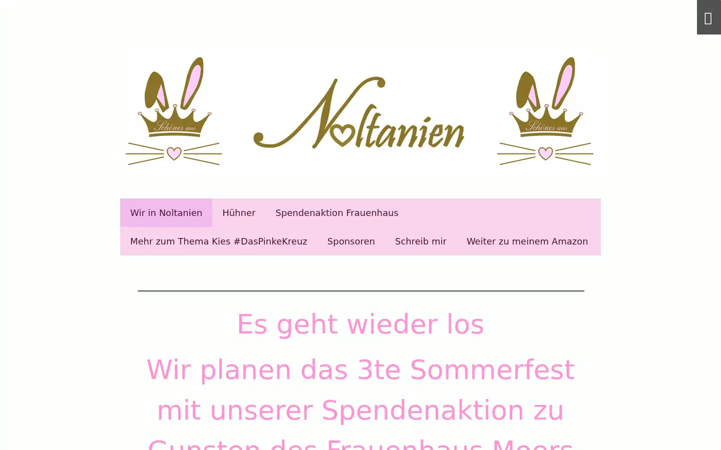 Screenshot of noltanien.de
