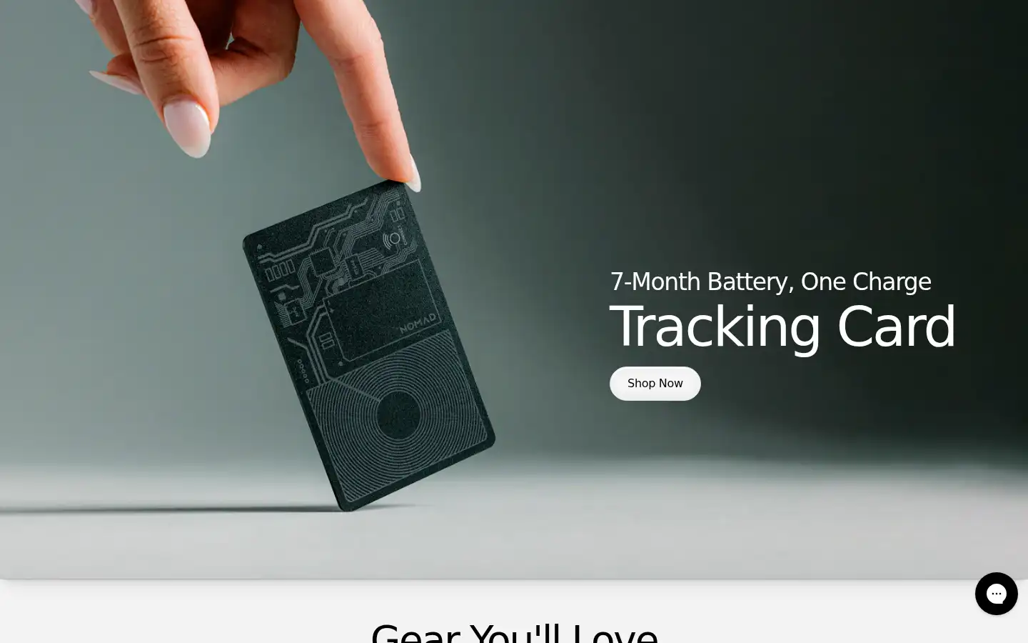 Screenshot of nomadgoods.com