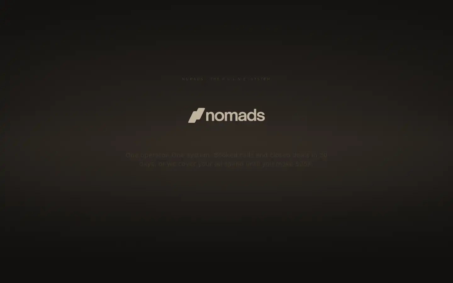 Screenshot of nomads.inc