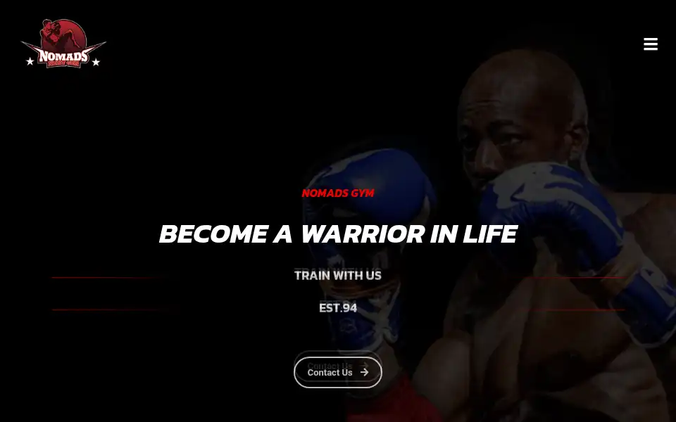 Screenshot of nomadsgym.com