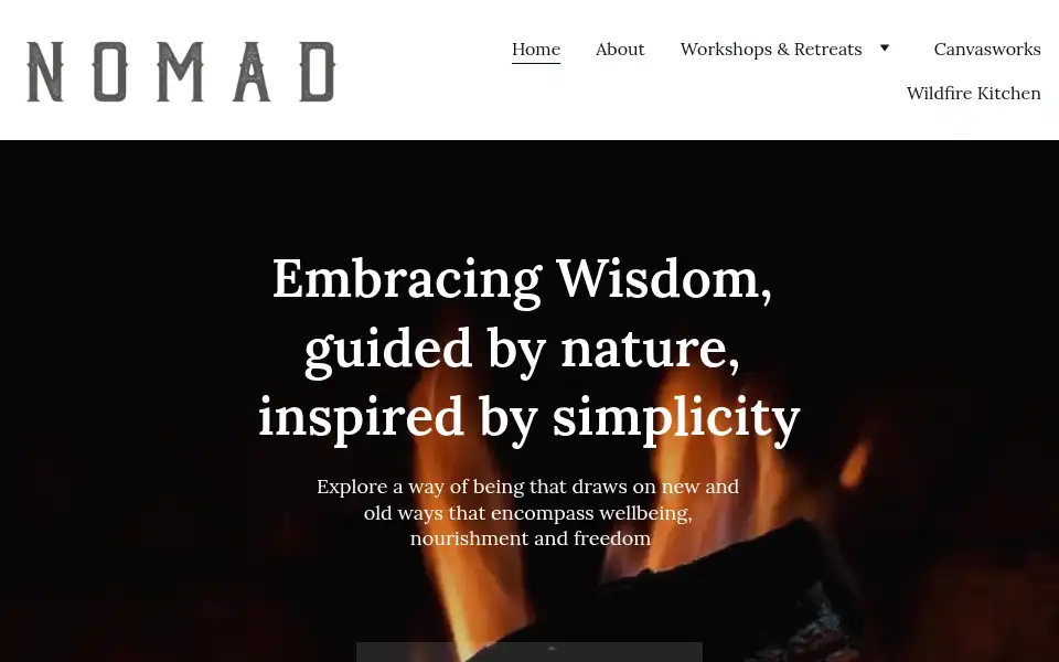Screenshot of nomadwales.com