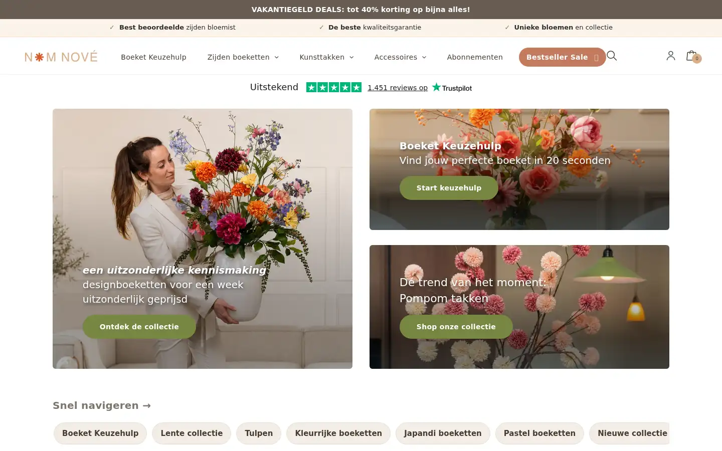Screenshot of nomnove.com