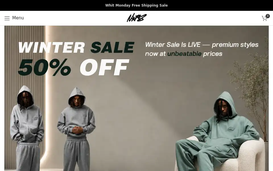Screenshot of noneofus.store