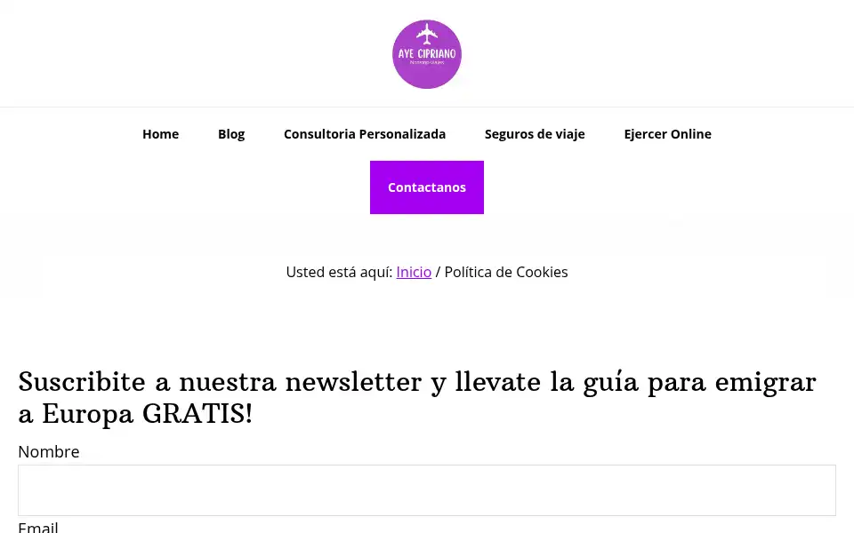 Screenshot of nonstopviajes.com