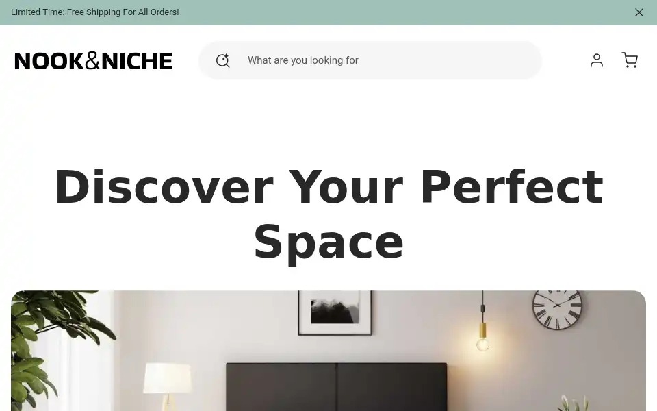 Screenshot of nookandniche.design