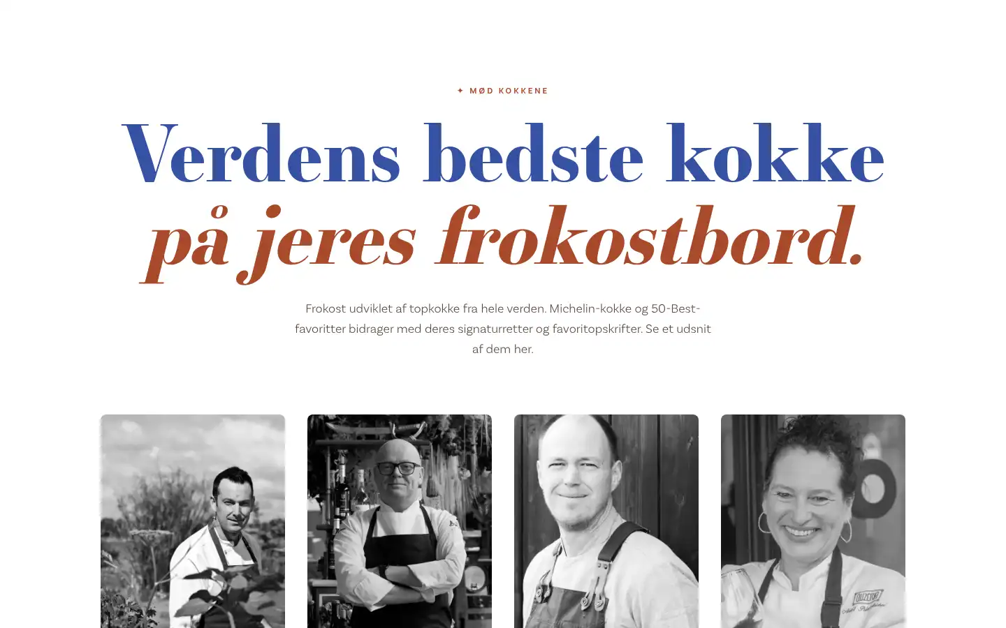 Screenshot of nooncph.dk