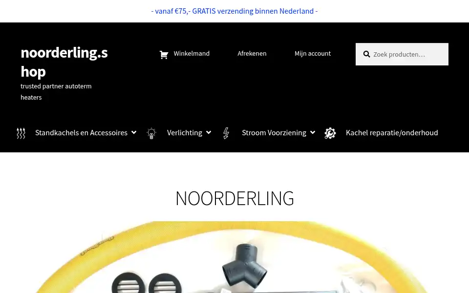 Screenshot of noorderling.shop