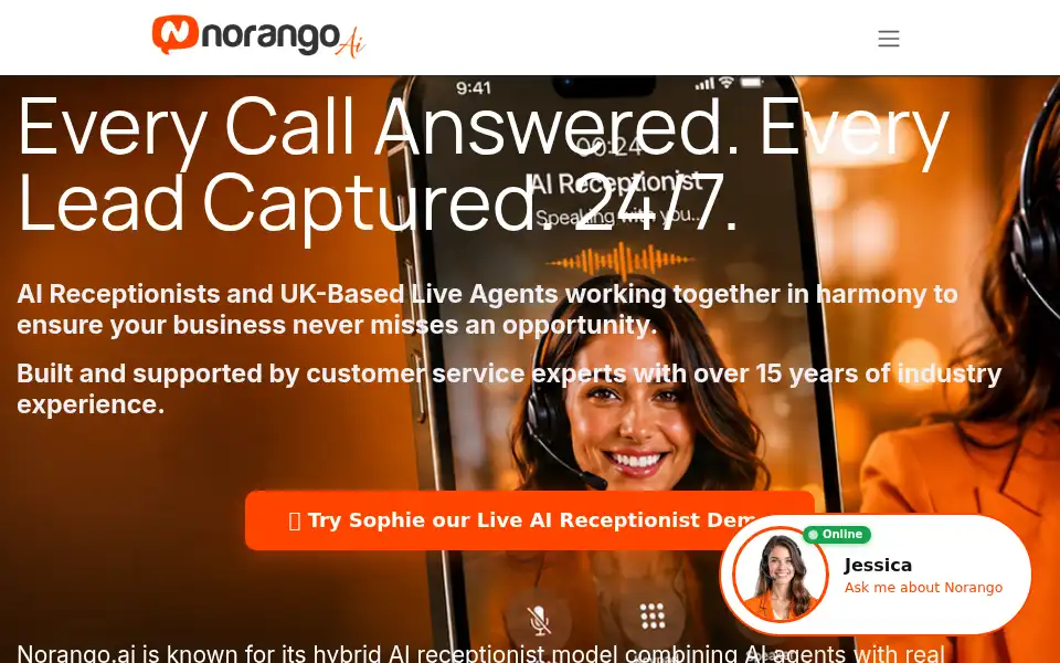 Screenshot of norango.com