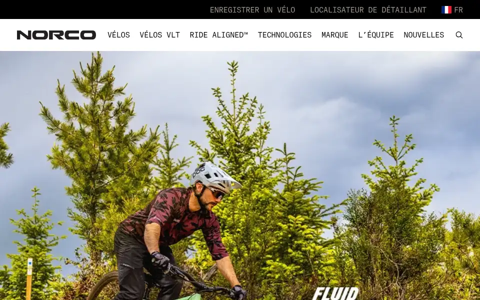 Screenshot of norco.com