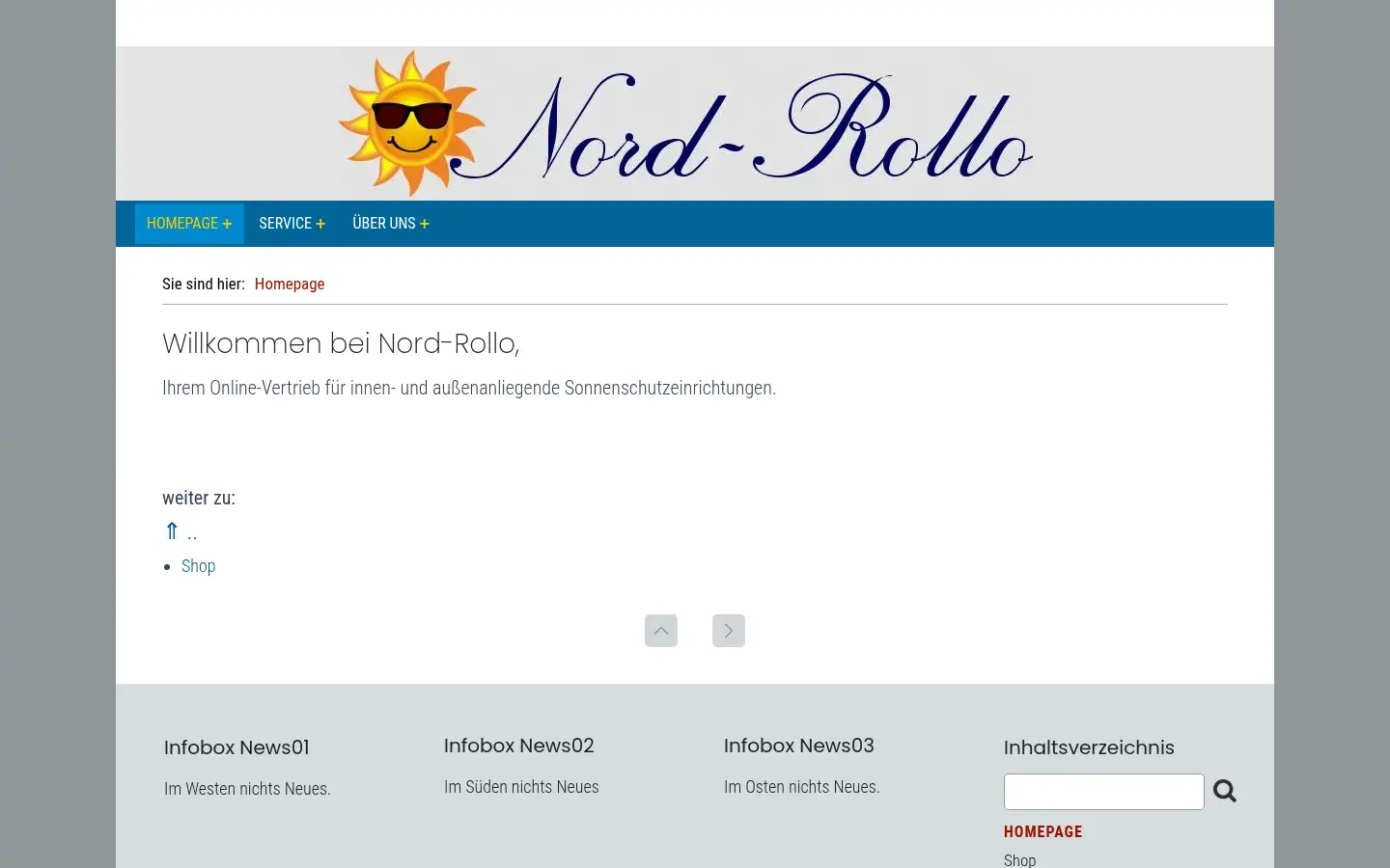 Screenshot of nord-rollo.de