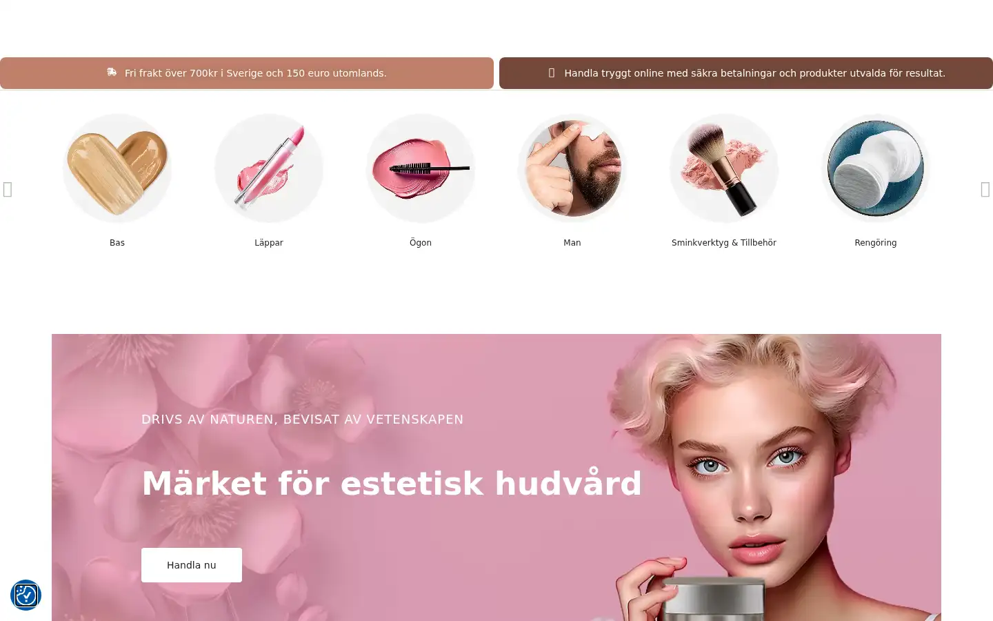 Screenshot of nordflora.se