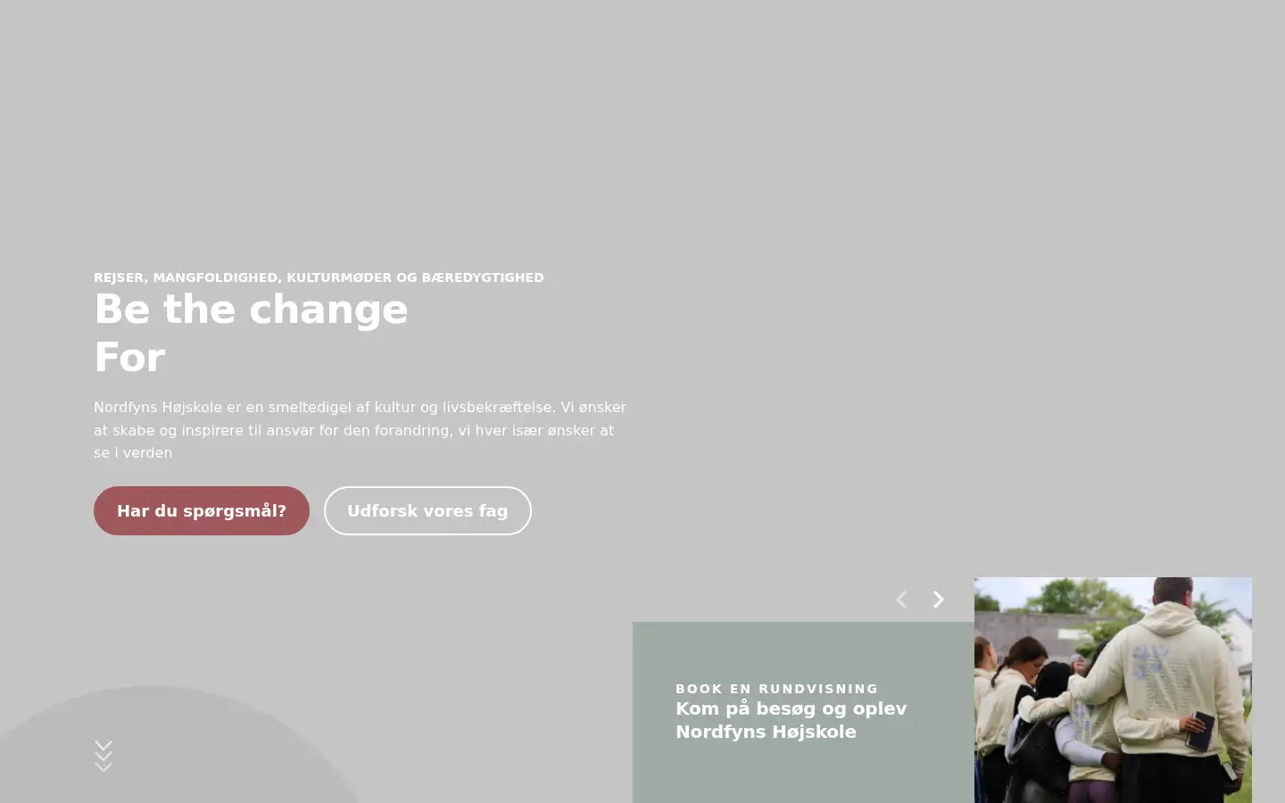 Screenshot of nordfyns.nu