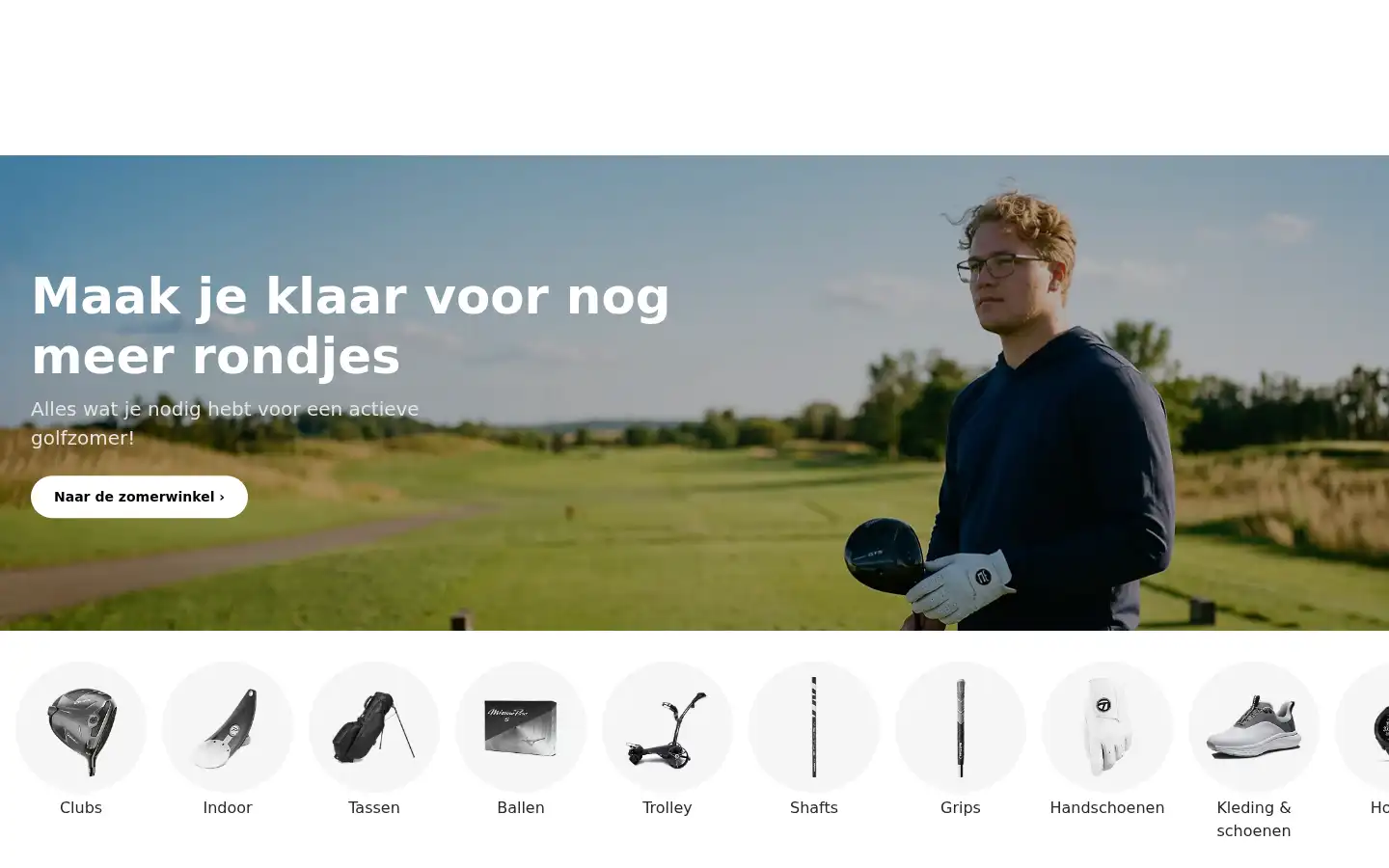 Screenshot of nordicagolf.nl