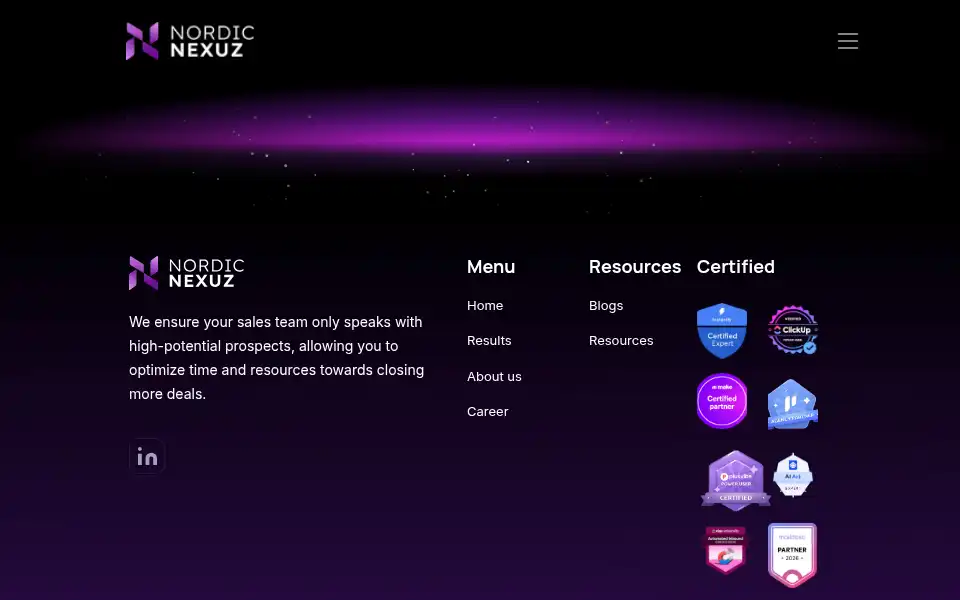 Screenshot of nordicnexuz.com