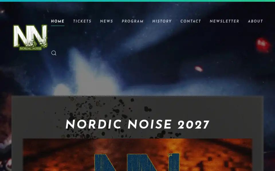 Screenshot of nordicnoise.dk