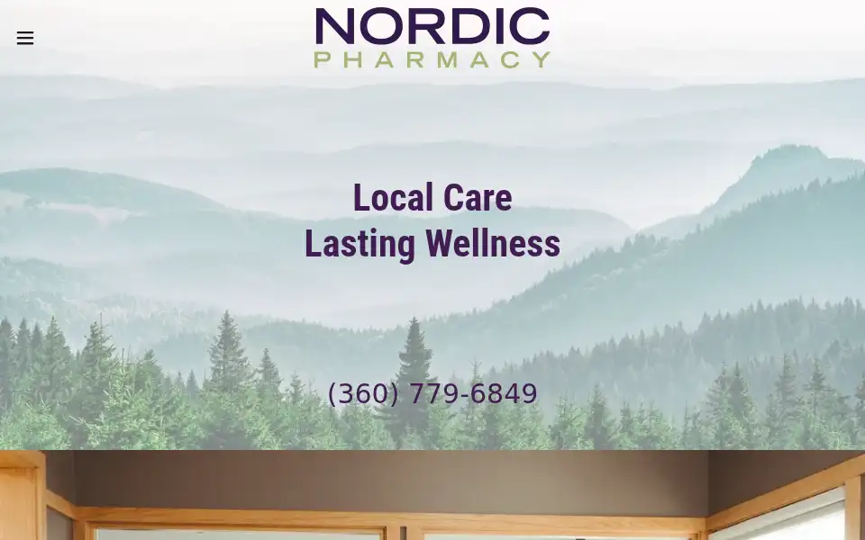 Screenshot of nordicpharmacy.net