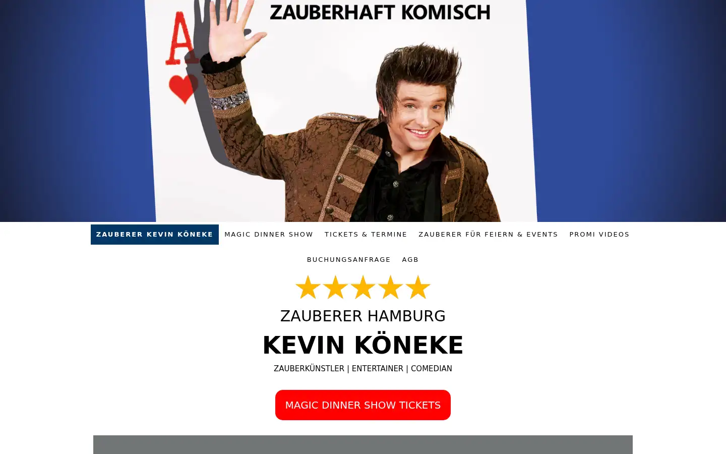 Screenshot of nordischmagic.de