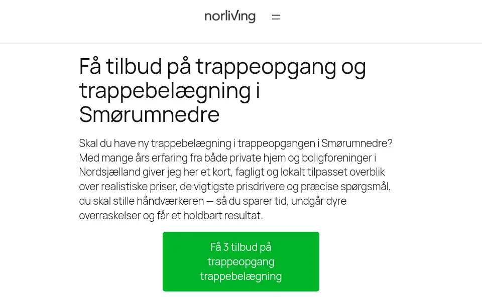 Screenshot of nordliving.dk