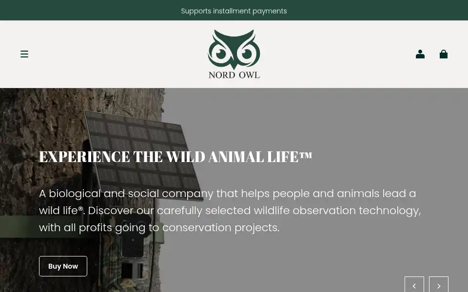 Screenshot of nordowl.com