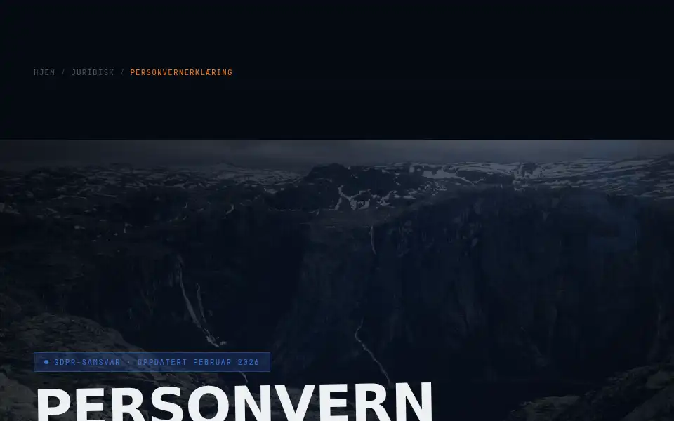 Screenshot of nordpassno.com